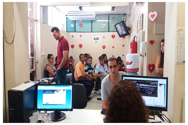 Ações em Governador Valadares - Foi feita uma decoração especial no Hemocentro Regional de Governador Valadares para receber os doadores - Foto: Divulgação Hemominas