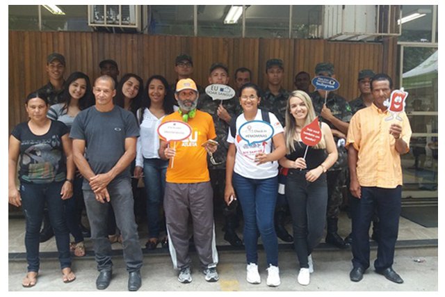 Ações em Governador Valadares - Um grupo de doadores de Caratinga compareceu ao Hemocentro Regional de Governador Valadares para doar sangue e aproveitar as comemorações do Dia Nacional do Doador Voluntário de Sangue - Foto: Divulgação Hemominas