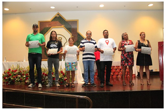  Ações comemorativas ao Dia Nacional do Doador Voluntário de Sangue no Hemocentro de Belo Horizonte (HBH) - Diplomação dos doadores de sangue, na categoria Bronze, do Hemocentro - Foto: Adair Gomez