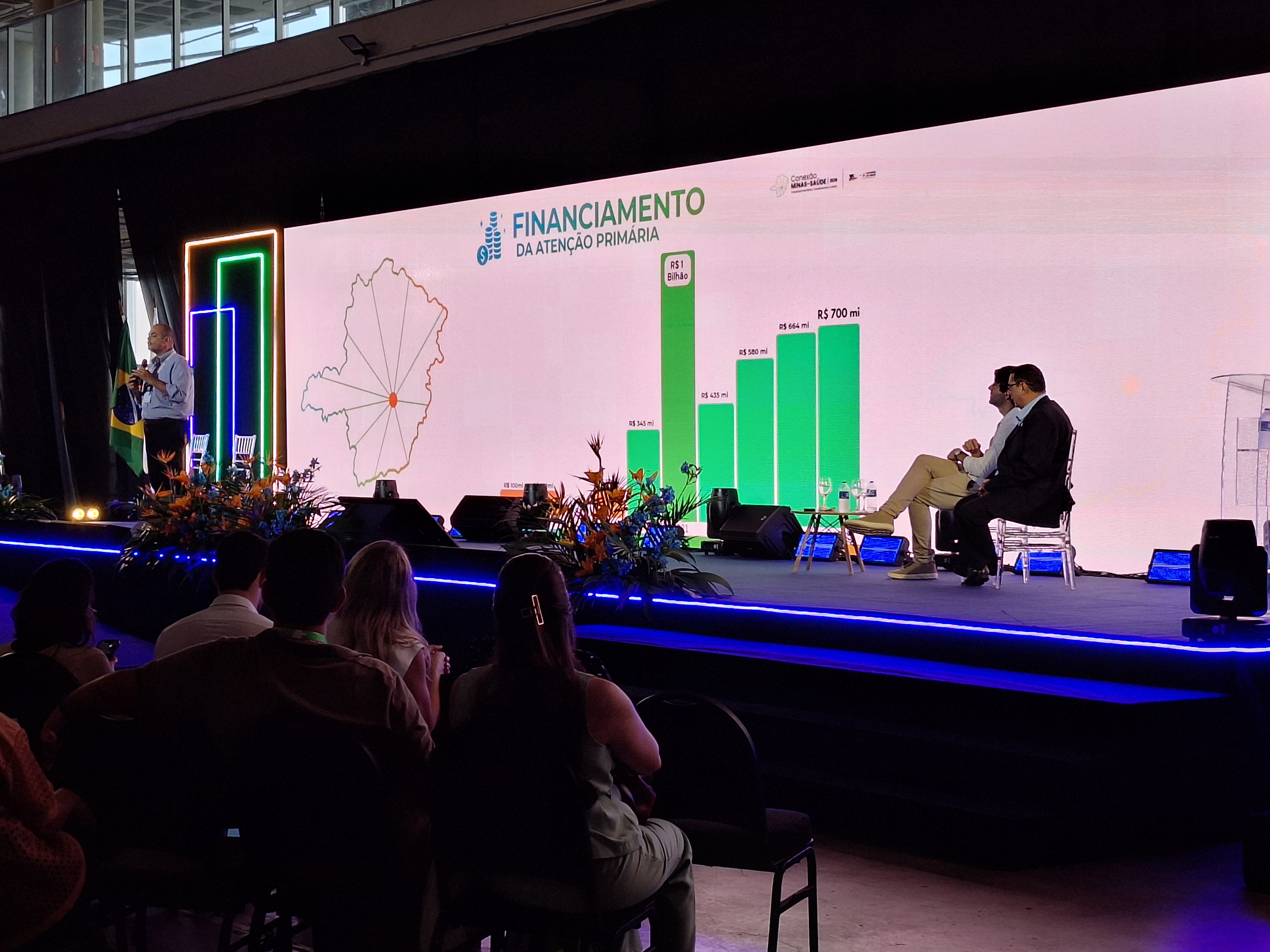 A Fundação Hemominas marca presença no Conexão Minas-Saúde