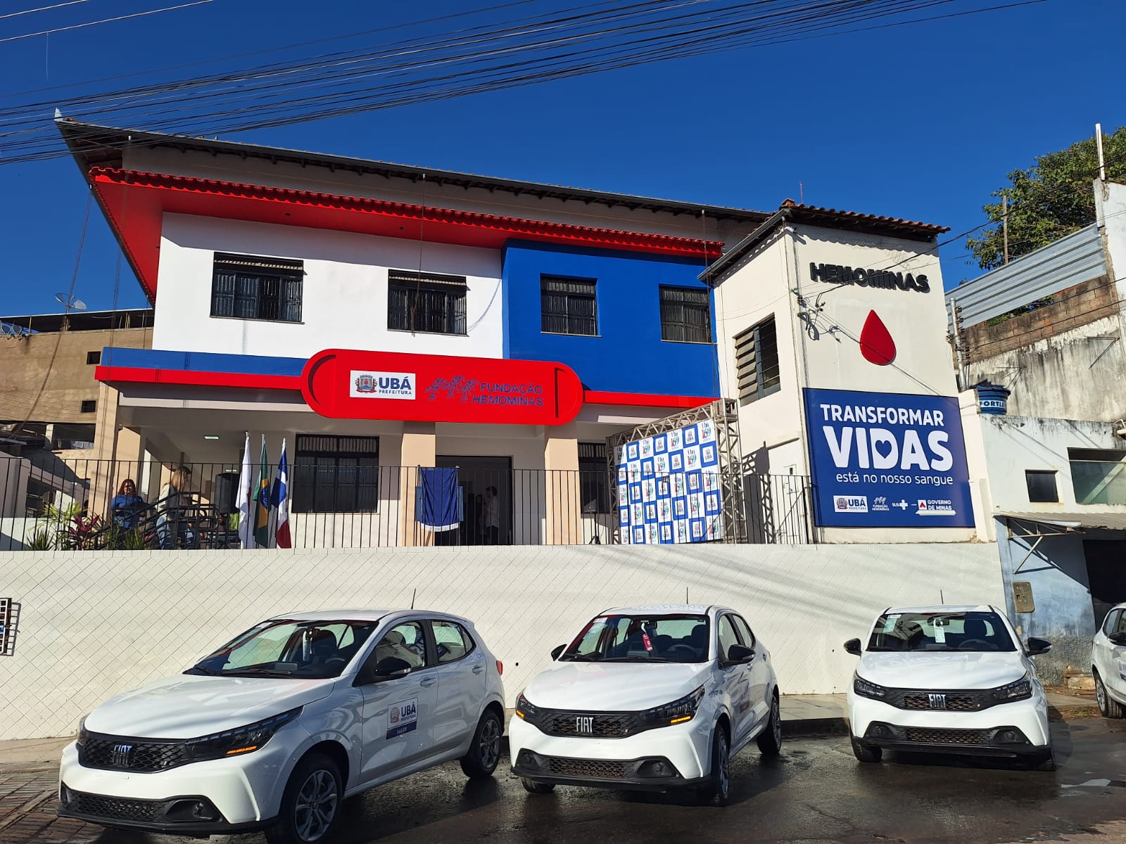 Hemominas inaugura Posto Avançado de Coleta em Ubá